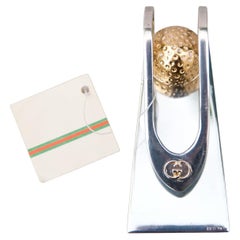 Gucci Vintage Golf Ball Money Clip, 1970