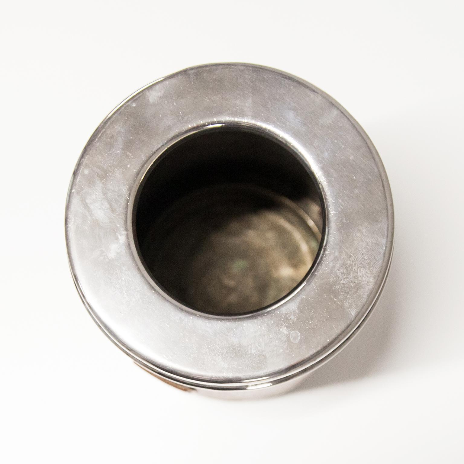 Late 20th Century Gucci Vintage Ice Bucket Wine Cooler , 1970s