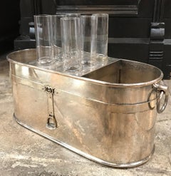 Gucci Vintage Ice Bucket with 6 Cups