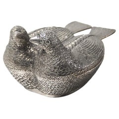Gucci Vintage Lifesize Quail Box 1970s