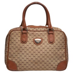 Gucci Vintage Micro GG Top Handle Bag