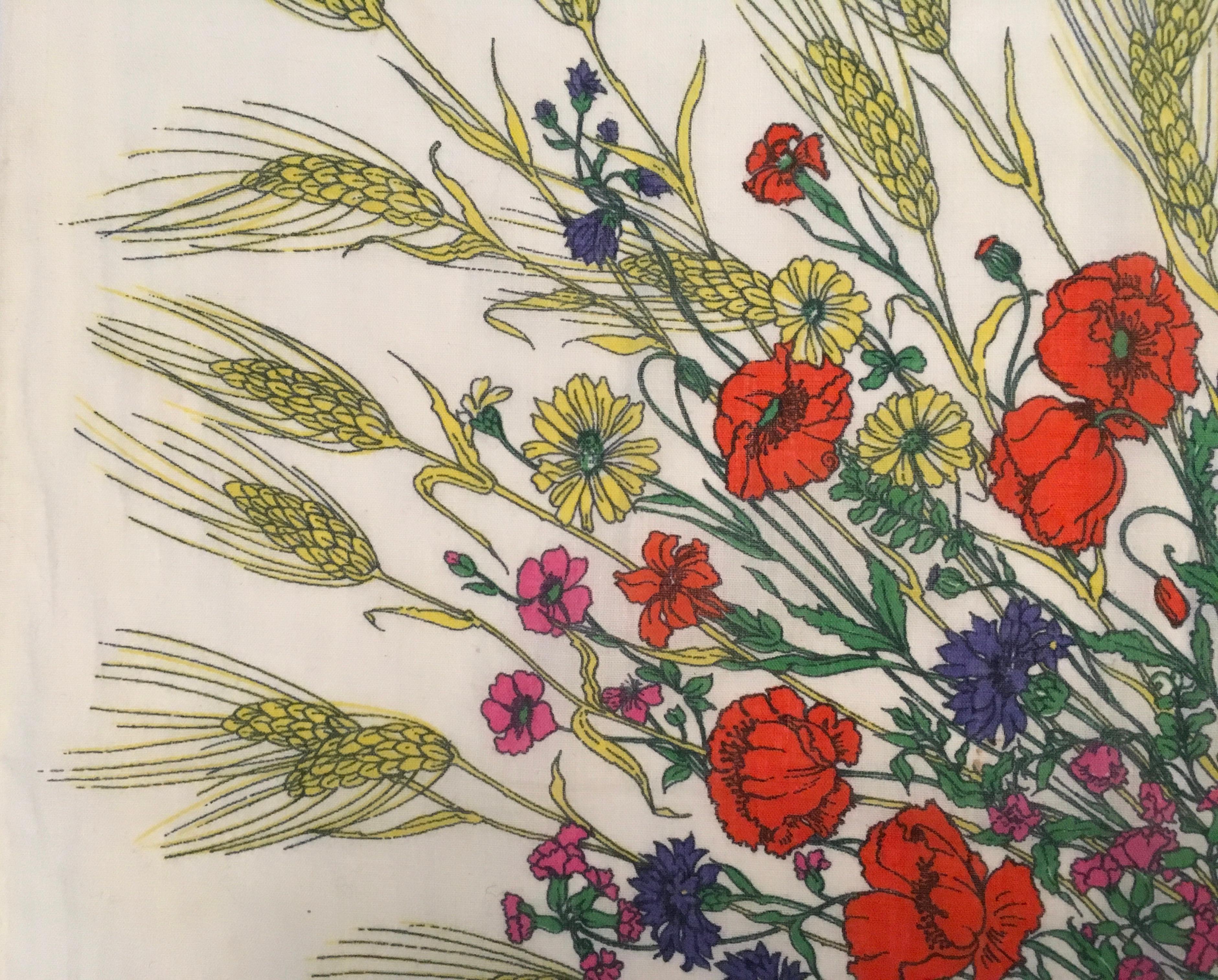 Gucci Vintage Mint Condition Cotton Scarf For Sale 3
