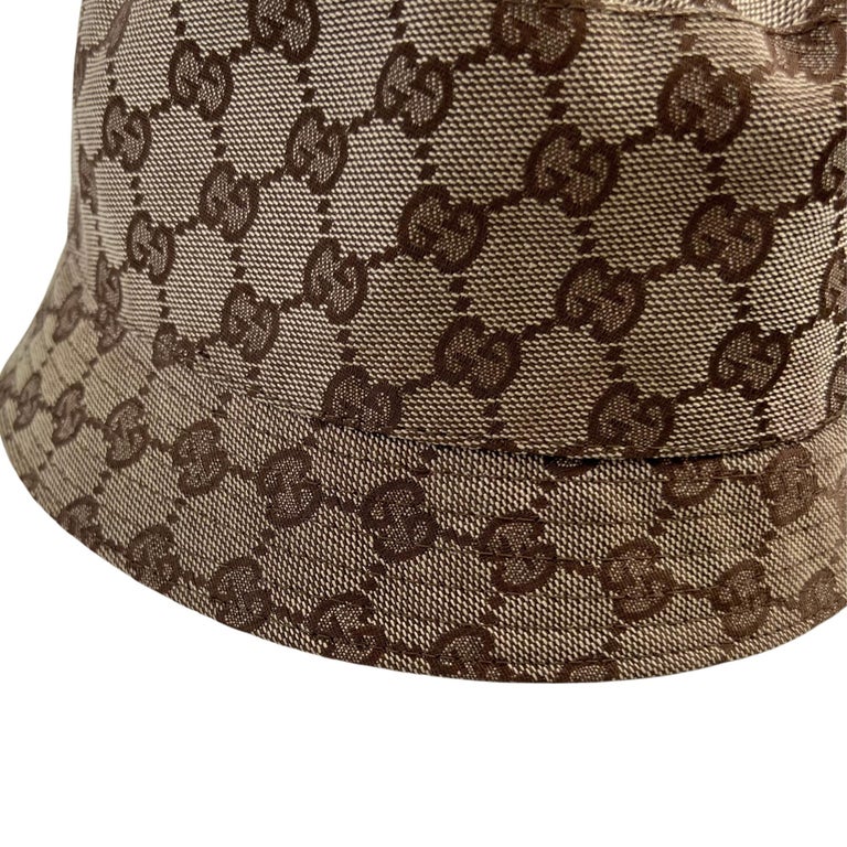 Gucci Vintage Monogram GG Bucket Hat For Sale at 1stDibs vintage