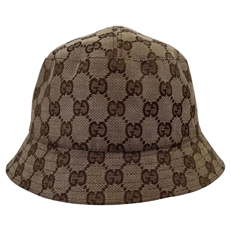 Gucci Vintage Monogram GG Bucket Hat For Sale at 1stDibs vintage