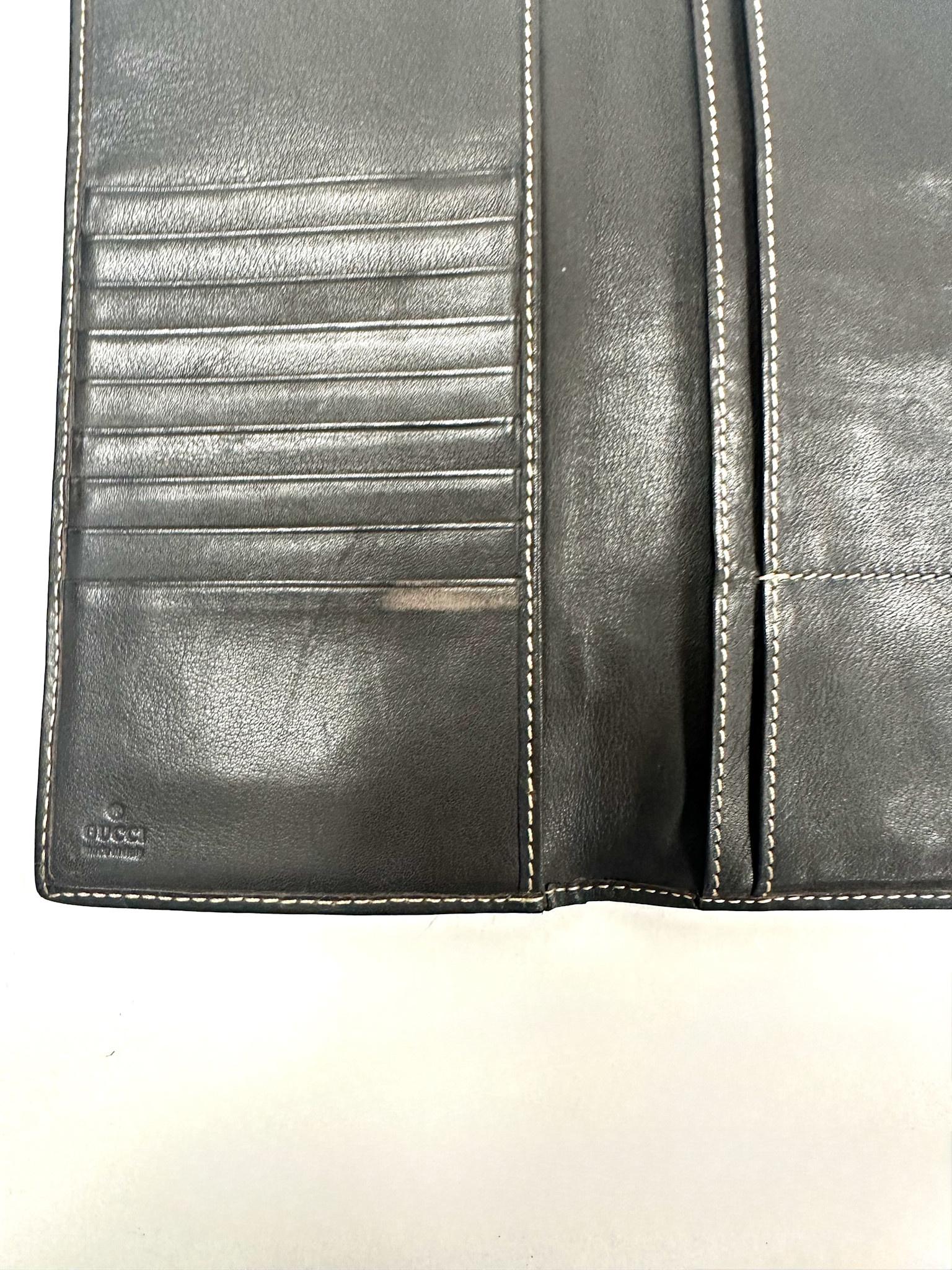 Gucci Vintage Monogram GG Supreme Canvas Wallet For Sale 1