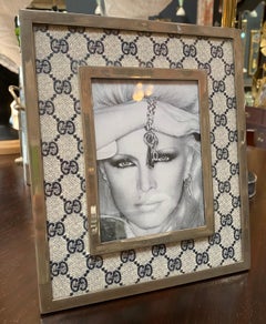 Gucci Vintage Monogram Picture Frame, Italy, 1970s