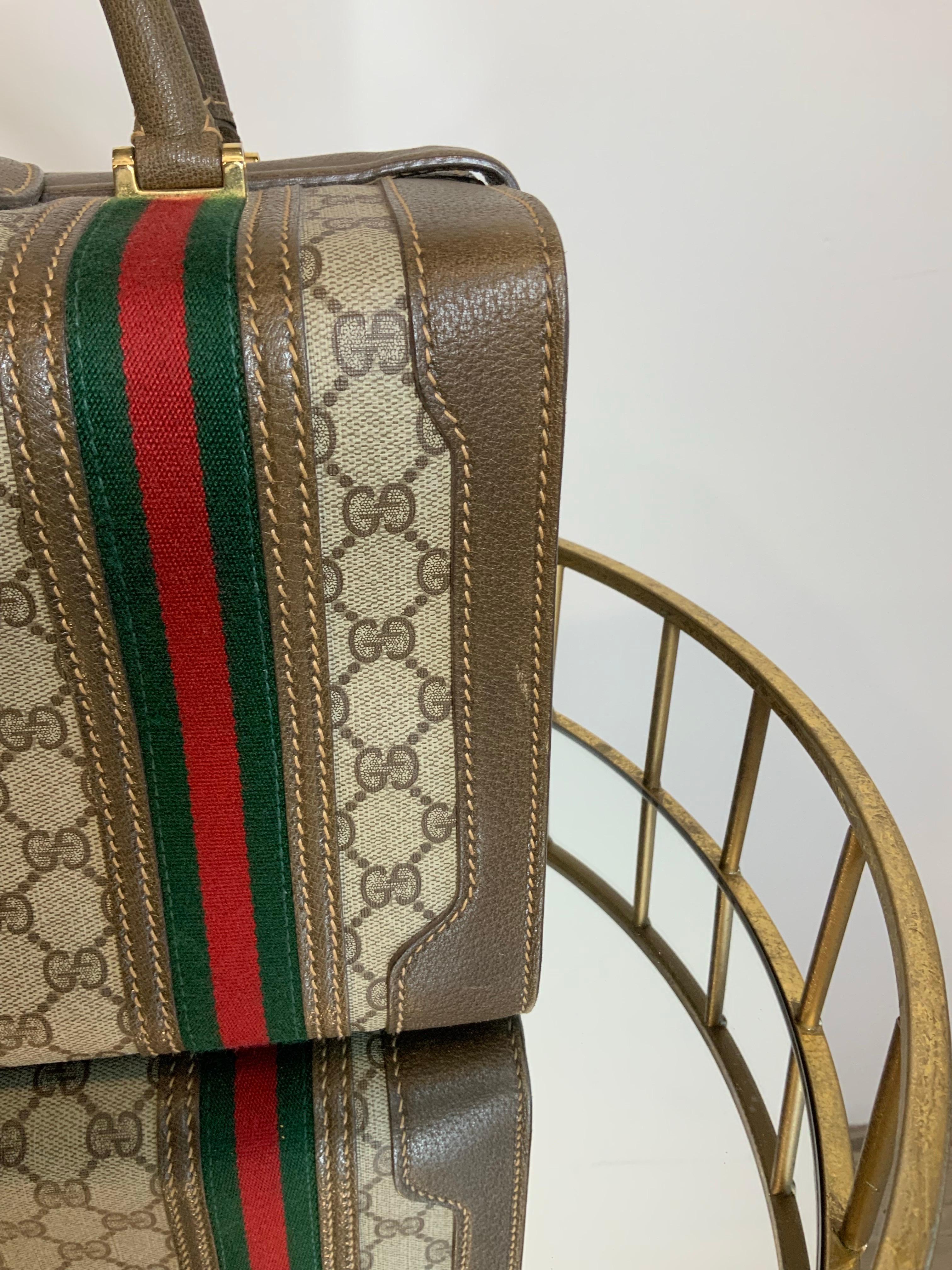 Gucci vintage monogram small Trunk 1