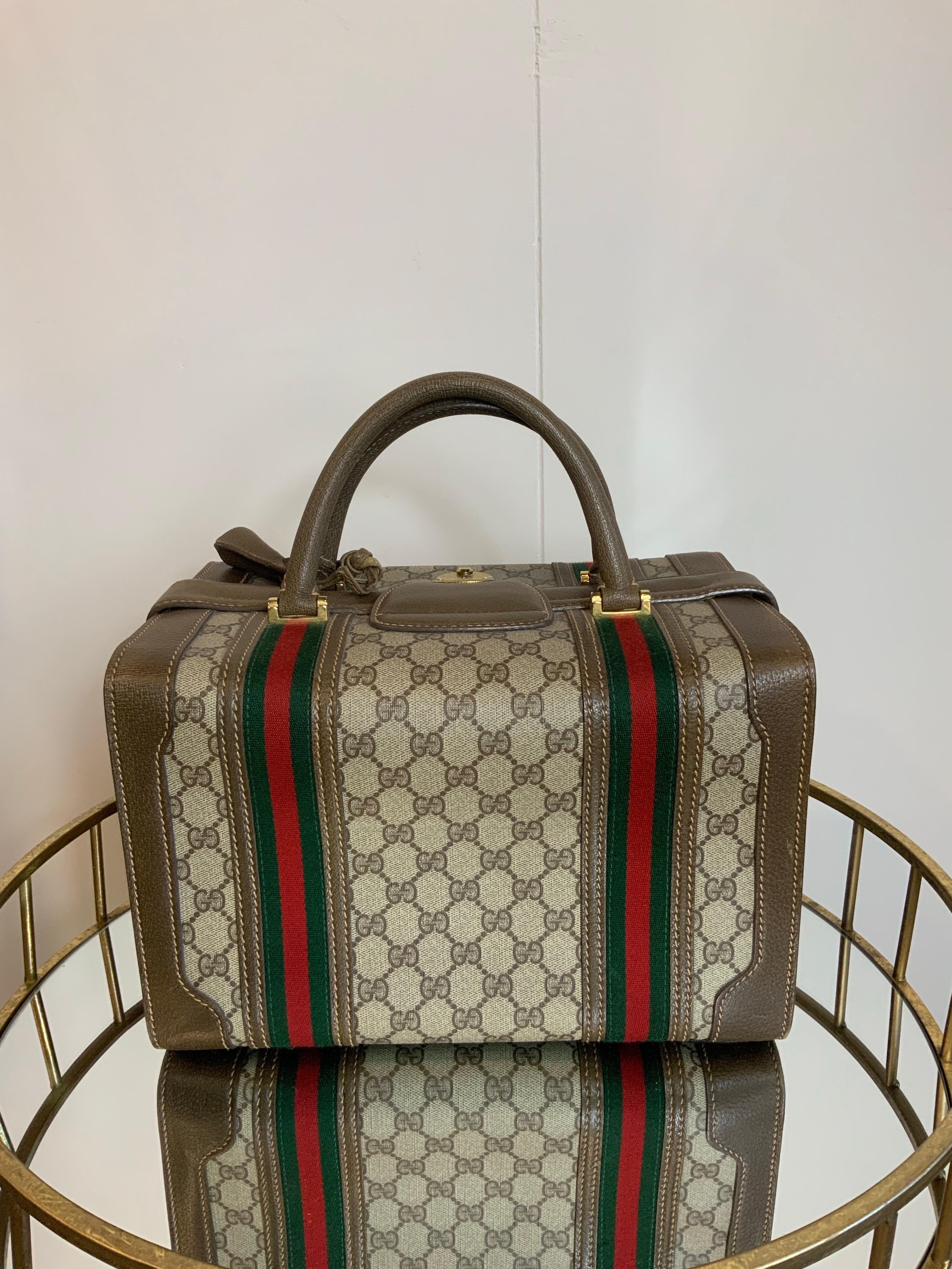 Gucci vintage monogram small Trunk 2