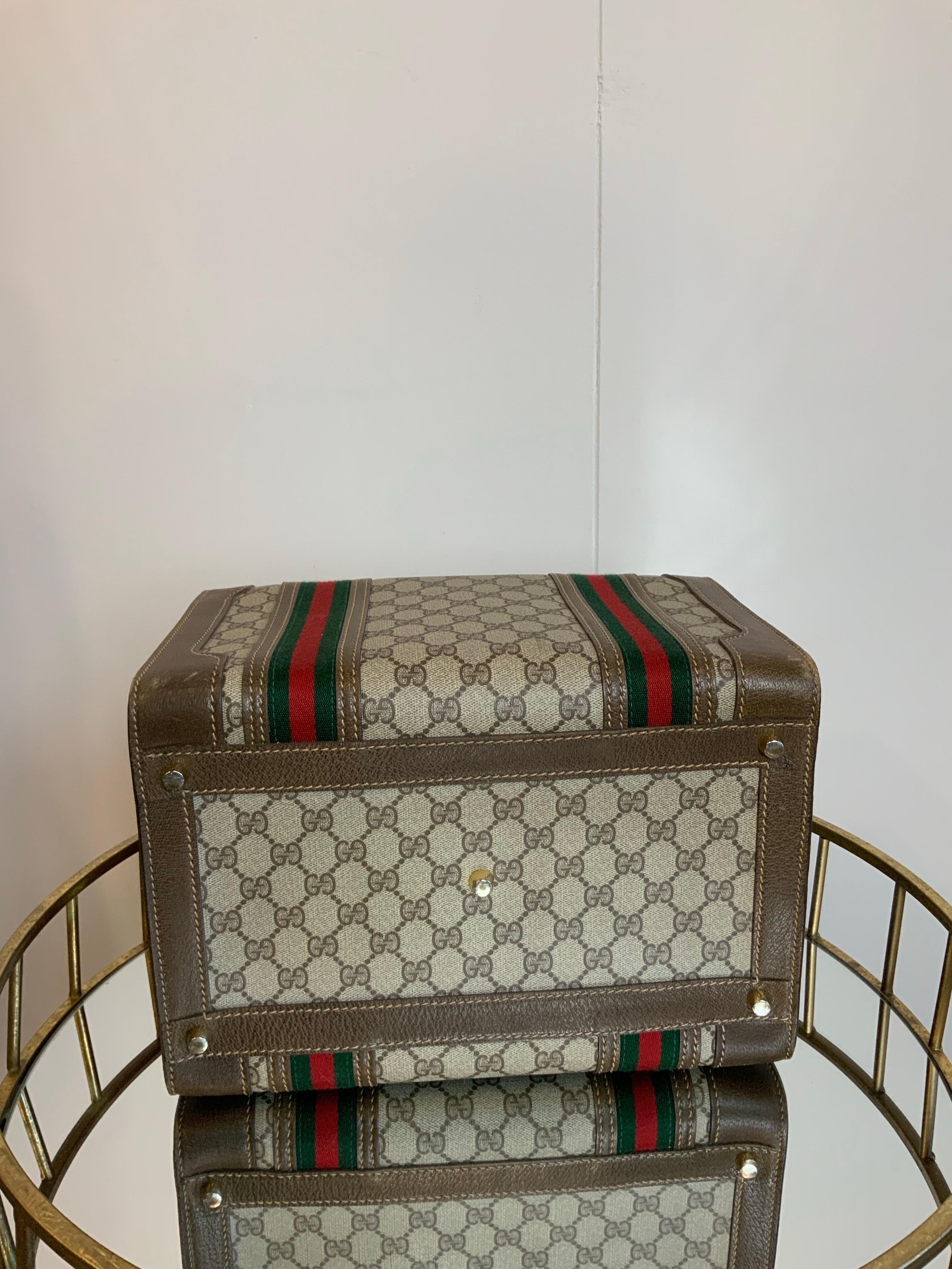 Gucci vintage monogram small Trunk 3