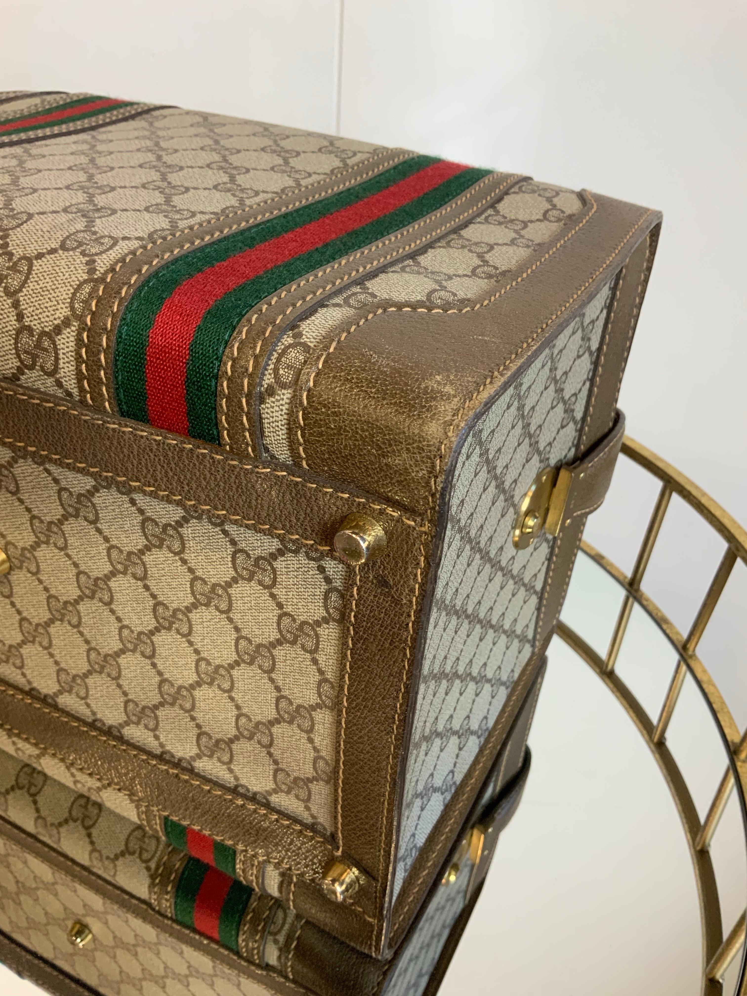 Gucci vintage monogram small Trunk 4