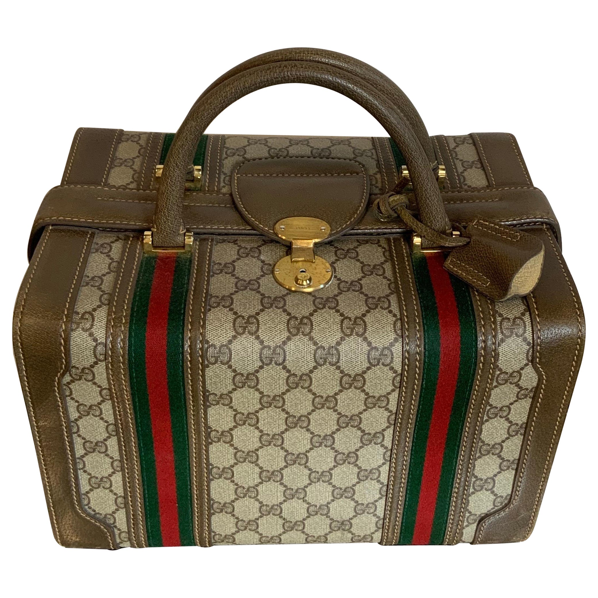 Gucci vintage monogram small Trunk