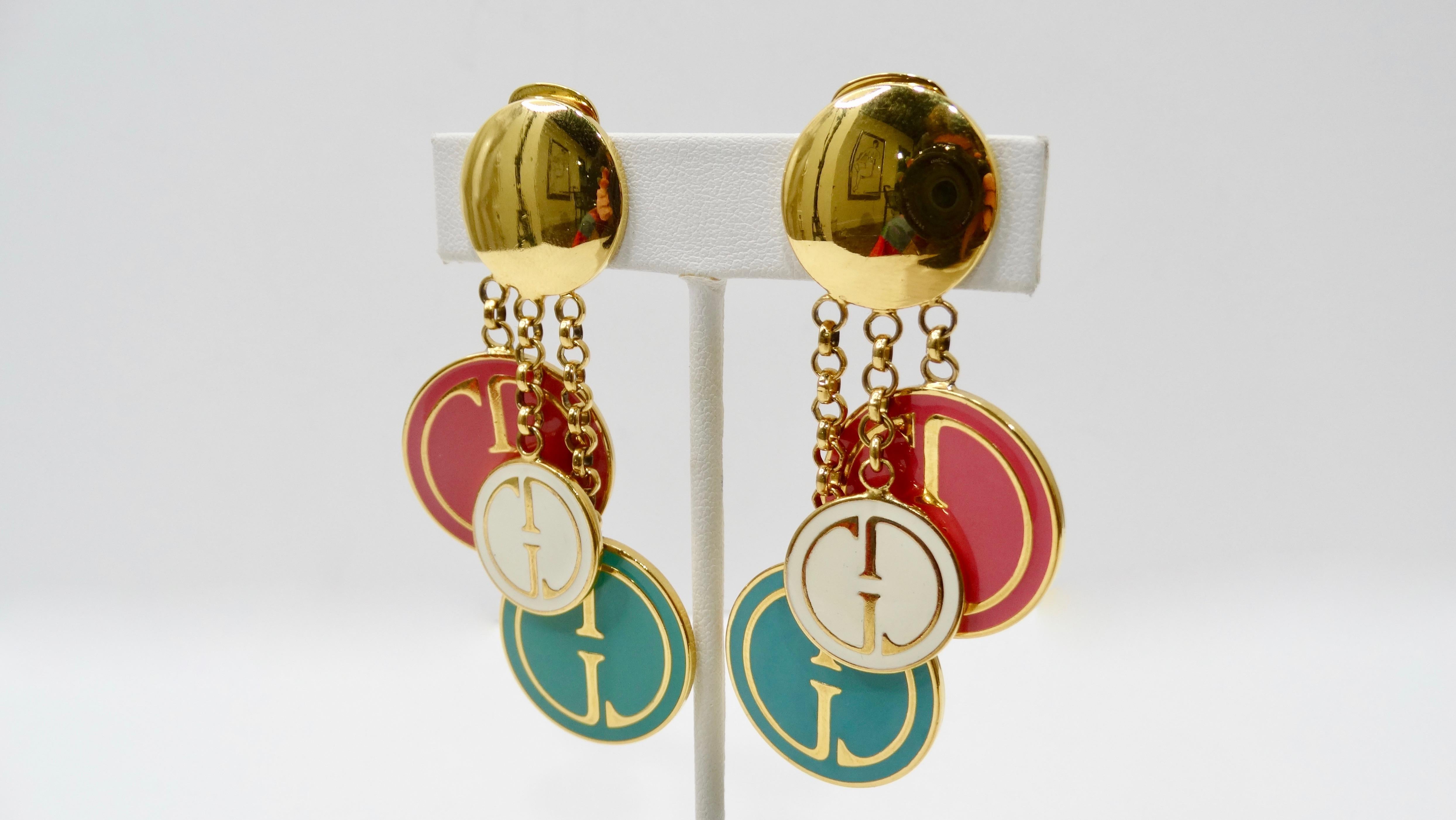 gucci vintage earrings