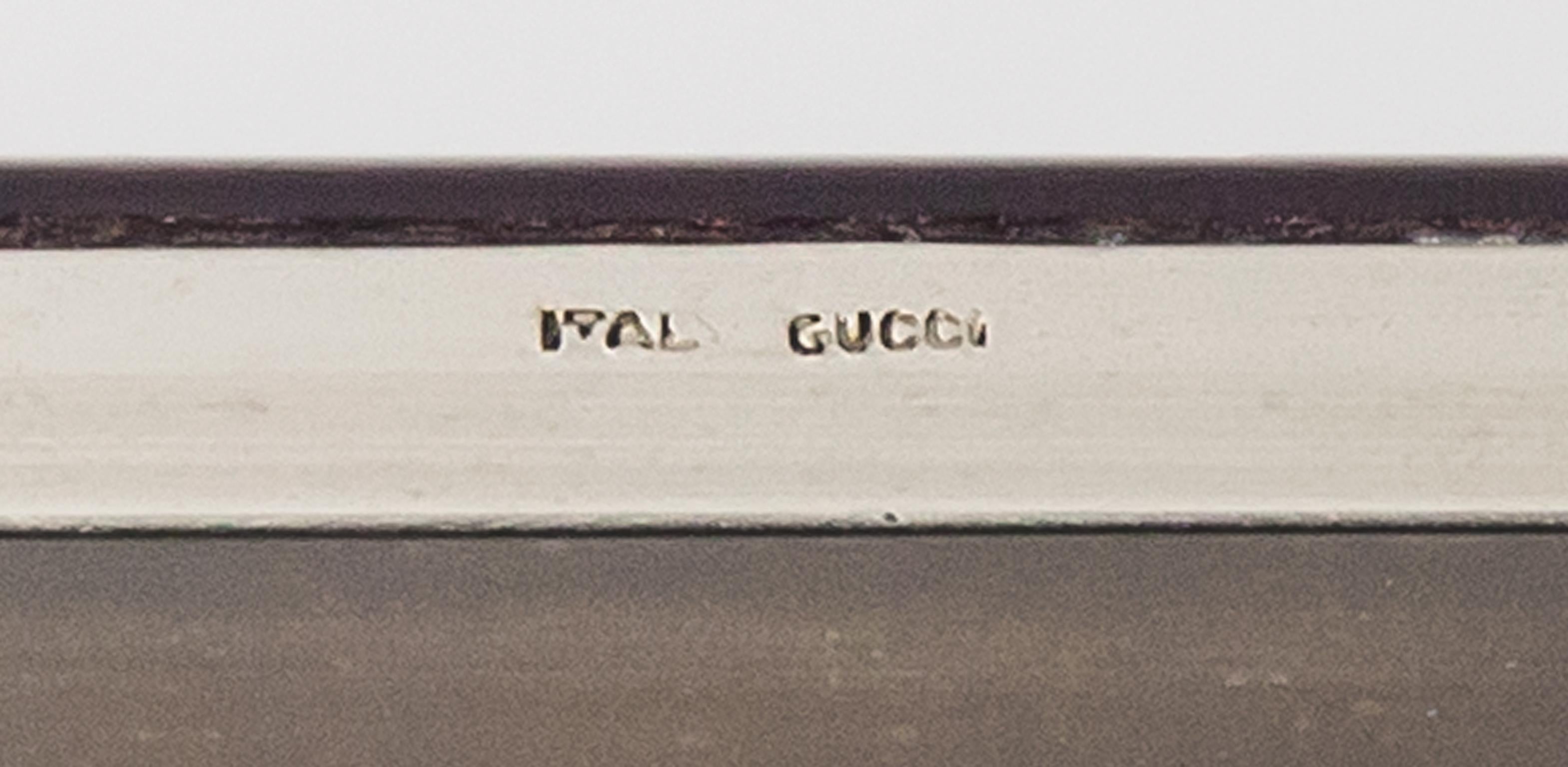 Vintage-Bilderrahmen von Gucci, 1970er Jahre (Versilberung) im Angebot