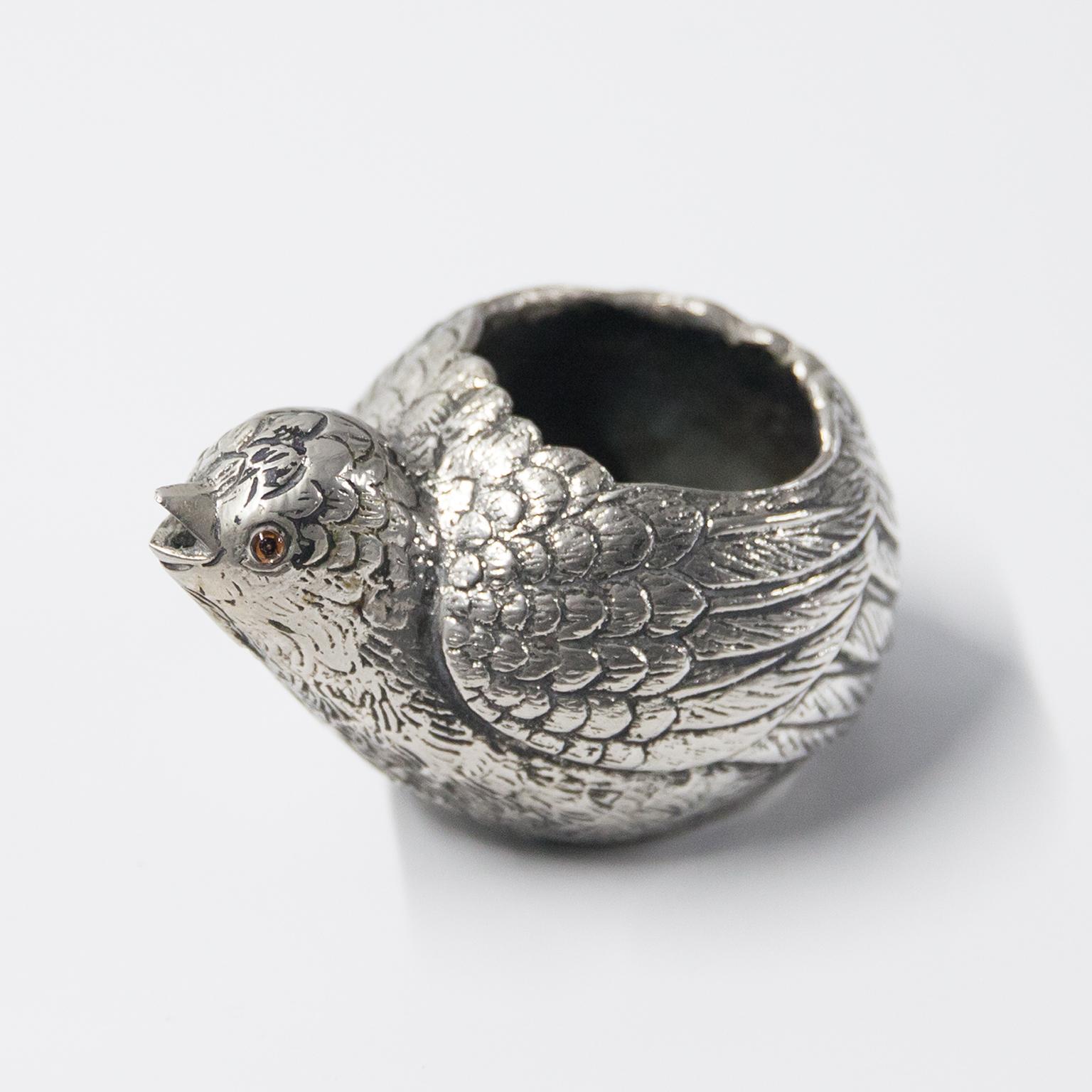 Quail-Kerzenhalter von Gucci, 1970er Jahre (Moderne der Mitte des Jahrhunderts) im Angebot