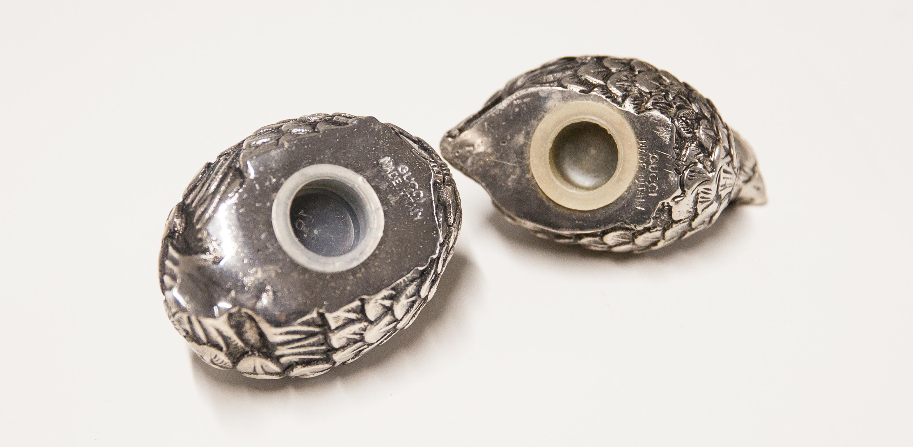 Gucci Vintage Quail Salt And Pepper 1960s In Good Condition In Munich, DE