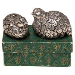 Gucci Vintage Quail Salt And Pepper 1960s