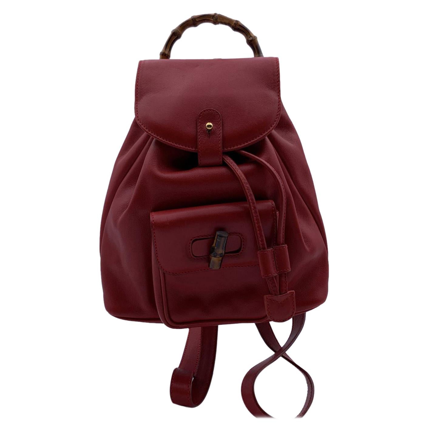 gucci shoulder backpack