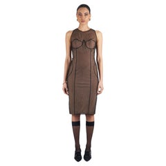 Gucci Vintage P/E 2001 - Vestito a corsetto Bodycon da passerella