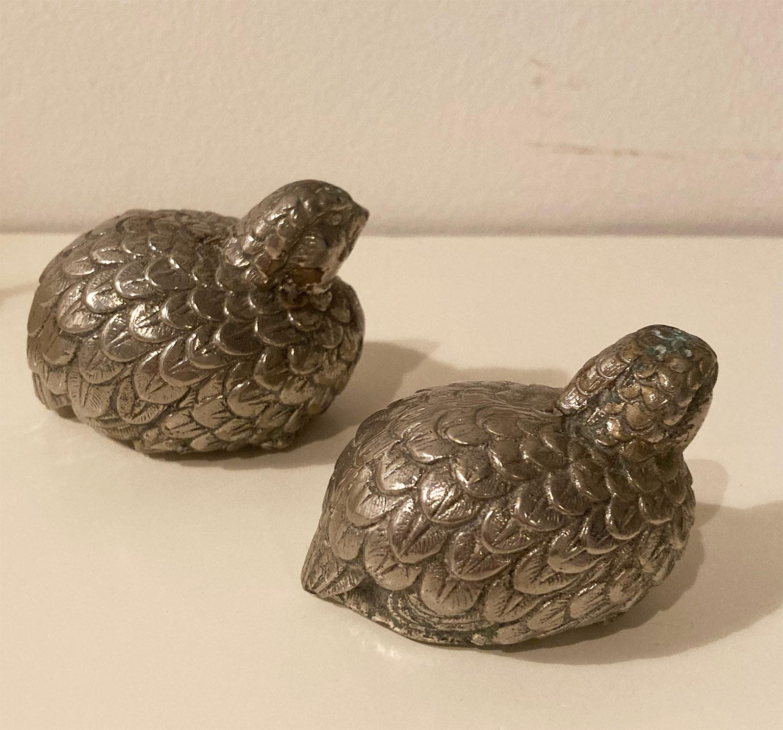 vintage silver plated salt and pepper shakers