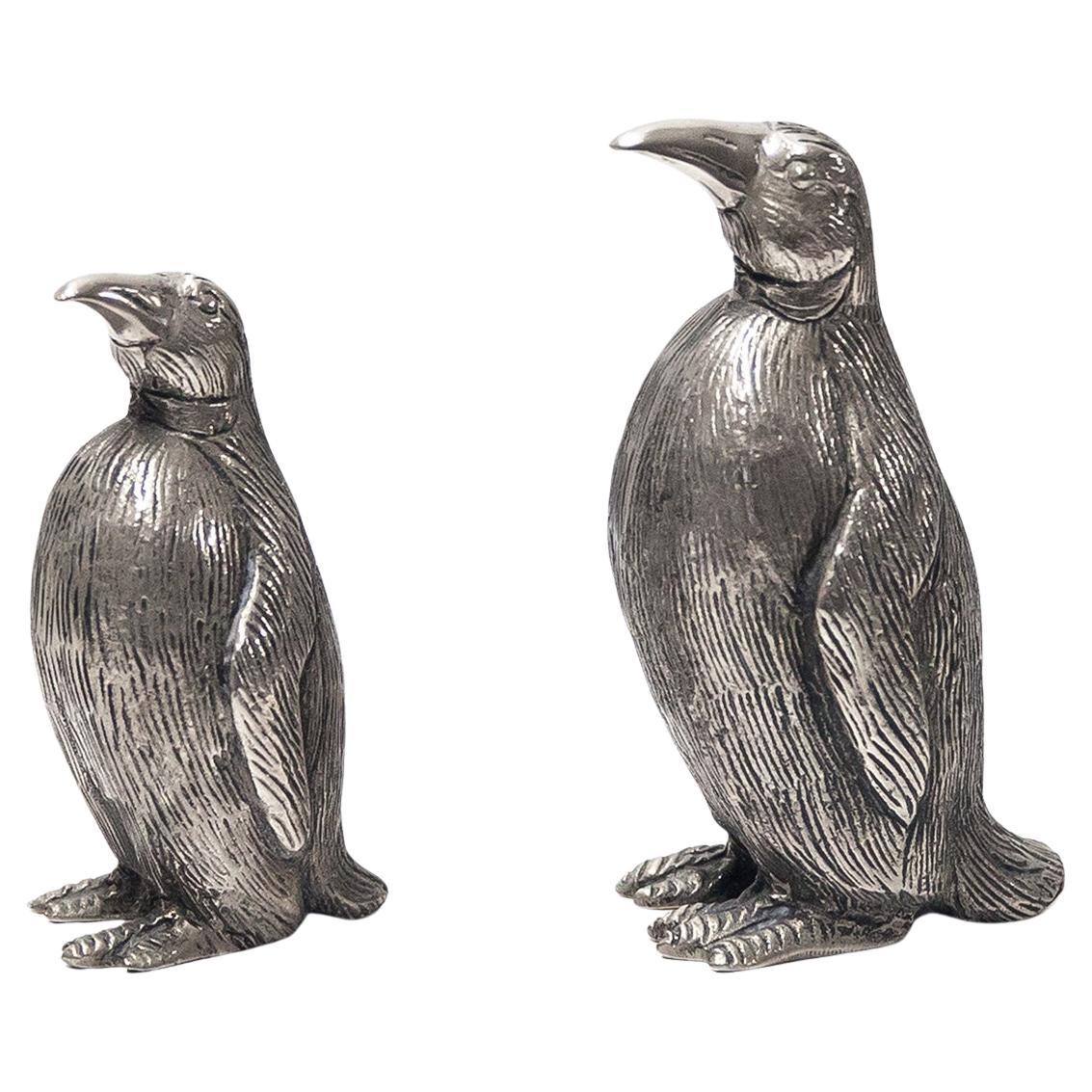 Gucci Vintage Salero Pimentero Pingüino Años 60
