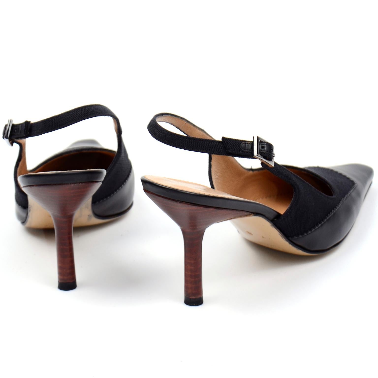 vintage slingback heels
