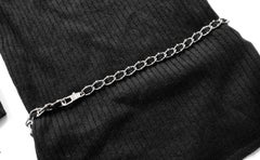 Gucci Vintage Spring 2006 Chain Belt Skinny Rib Top