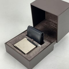 Gucci Vintage Stainless Steel Desk Table Travel Alarm Clock 0840