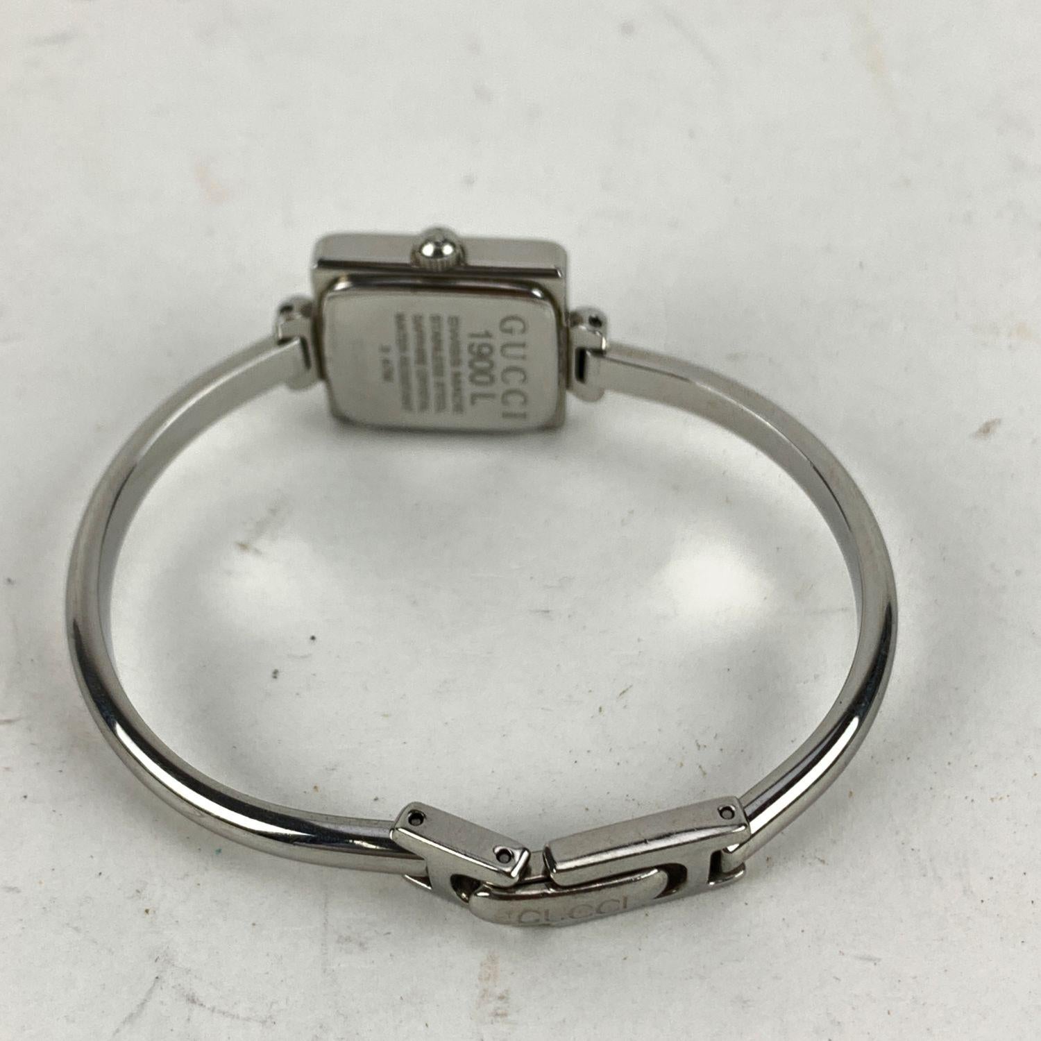 montre gucci femme bracelet acier
