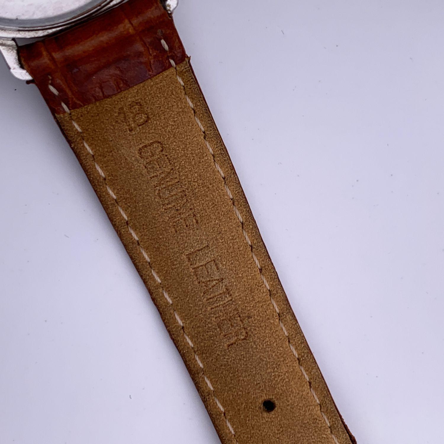 gucci vintage watch leather strap