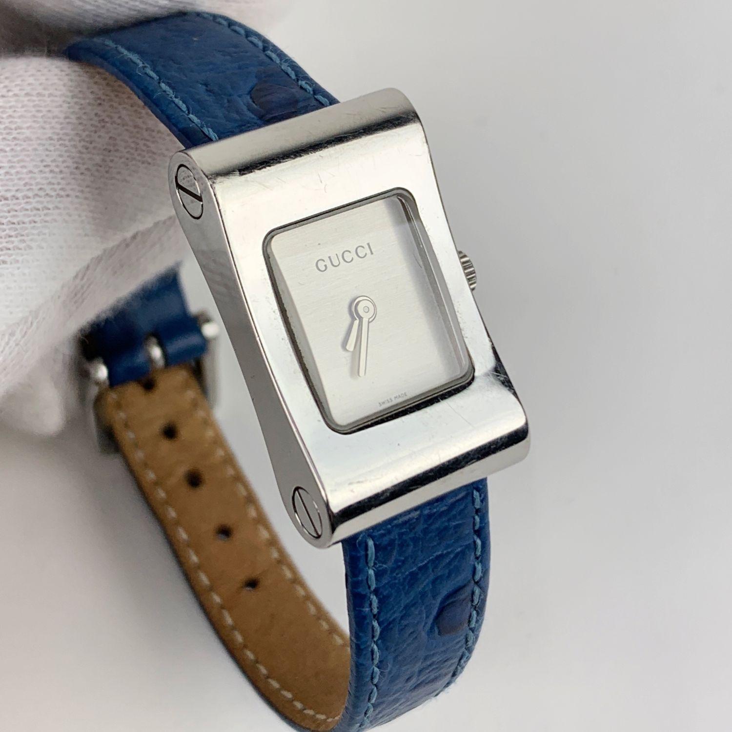 vintage gucci square watch