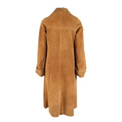 Gucci Vintage Suede Long Jacket