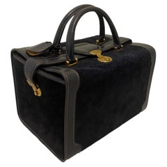 Gucci Vintage Suede Vanity Case 1970's