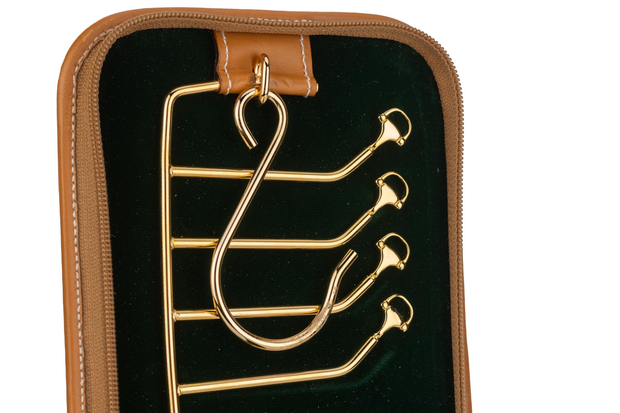 Marron Mallette de voyage Gucci Vintage Ties en vente