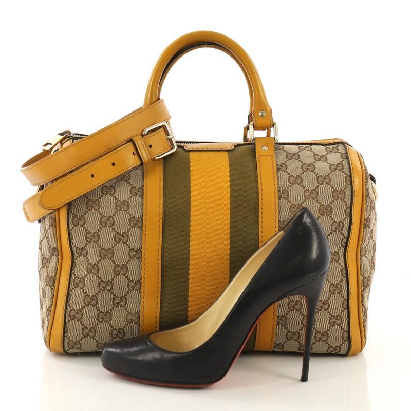 Gucci web boston bag hot sale