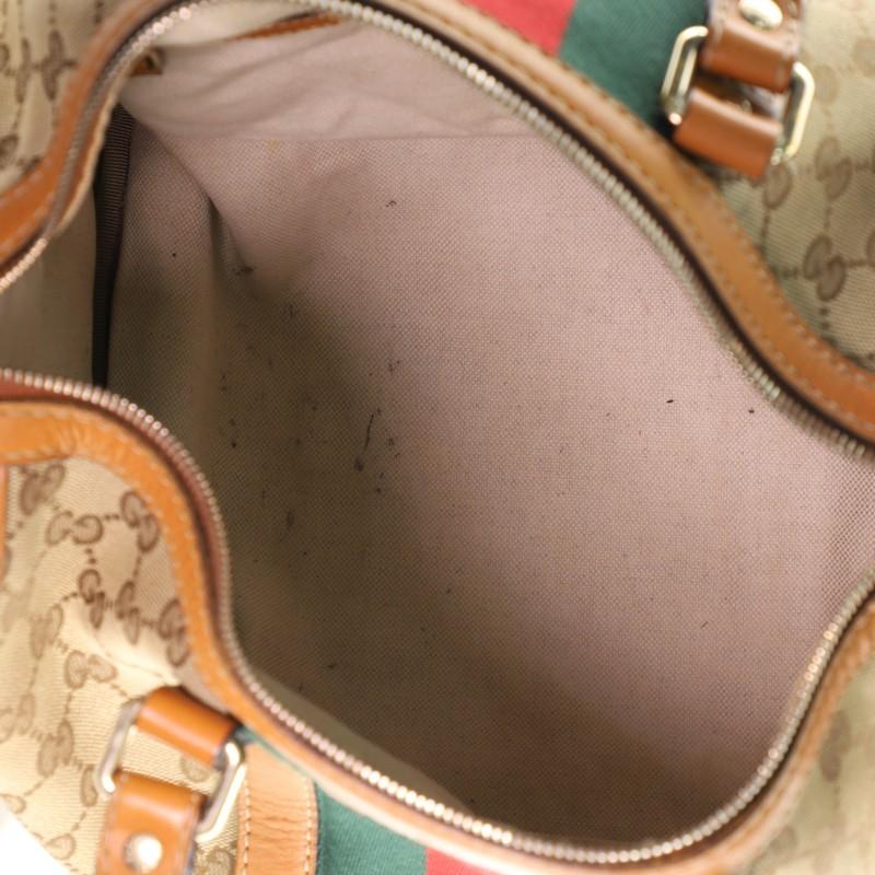 gucci vintage boston bag brown