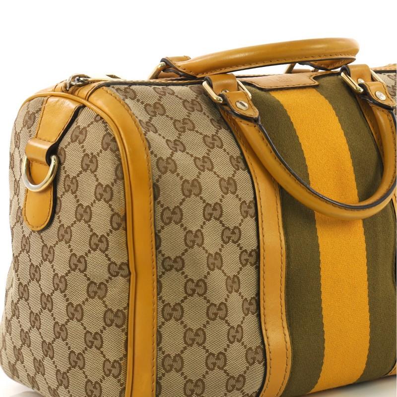 Gucci Vintage Web Boston Bag GG Canvas Medium 1