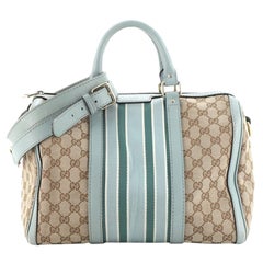 Gucci Vintage Web Boston Bag GG Canvas Medium