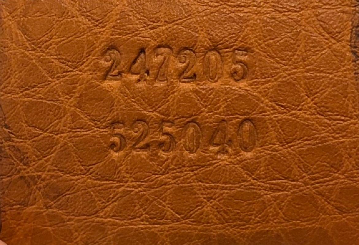 Gucci Vintage Web Boston Bag Leather Medium 4