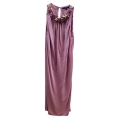 Gucci Viscose Mid-Length Dress in Pink