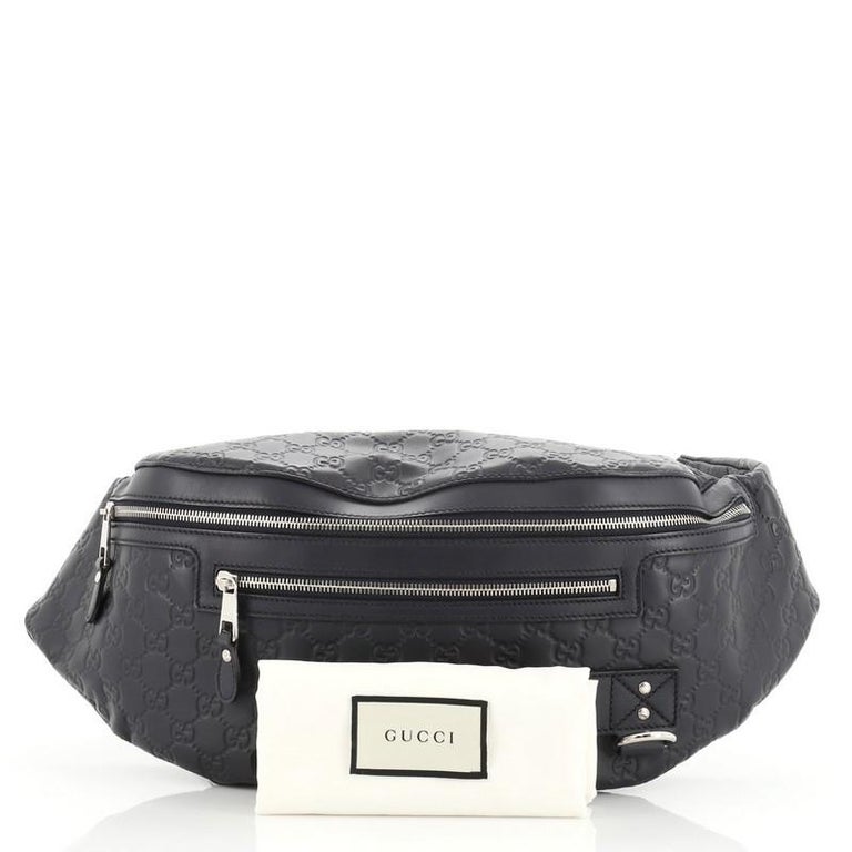 Gucci Waist Bag Guccissima Leather Large at 1stdibs