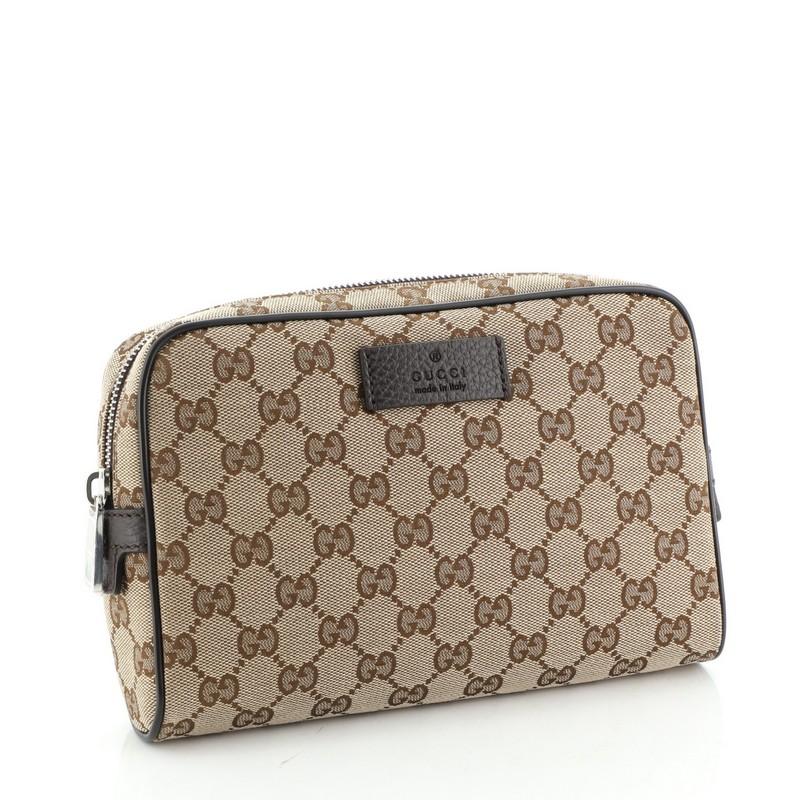gucci gg canvas belt bag