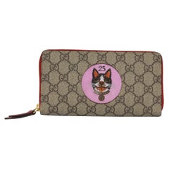 Gucci wallet in monogram canvas, with Bosco patch