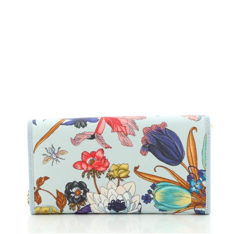 gucci flora wallet