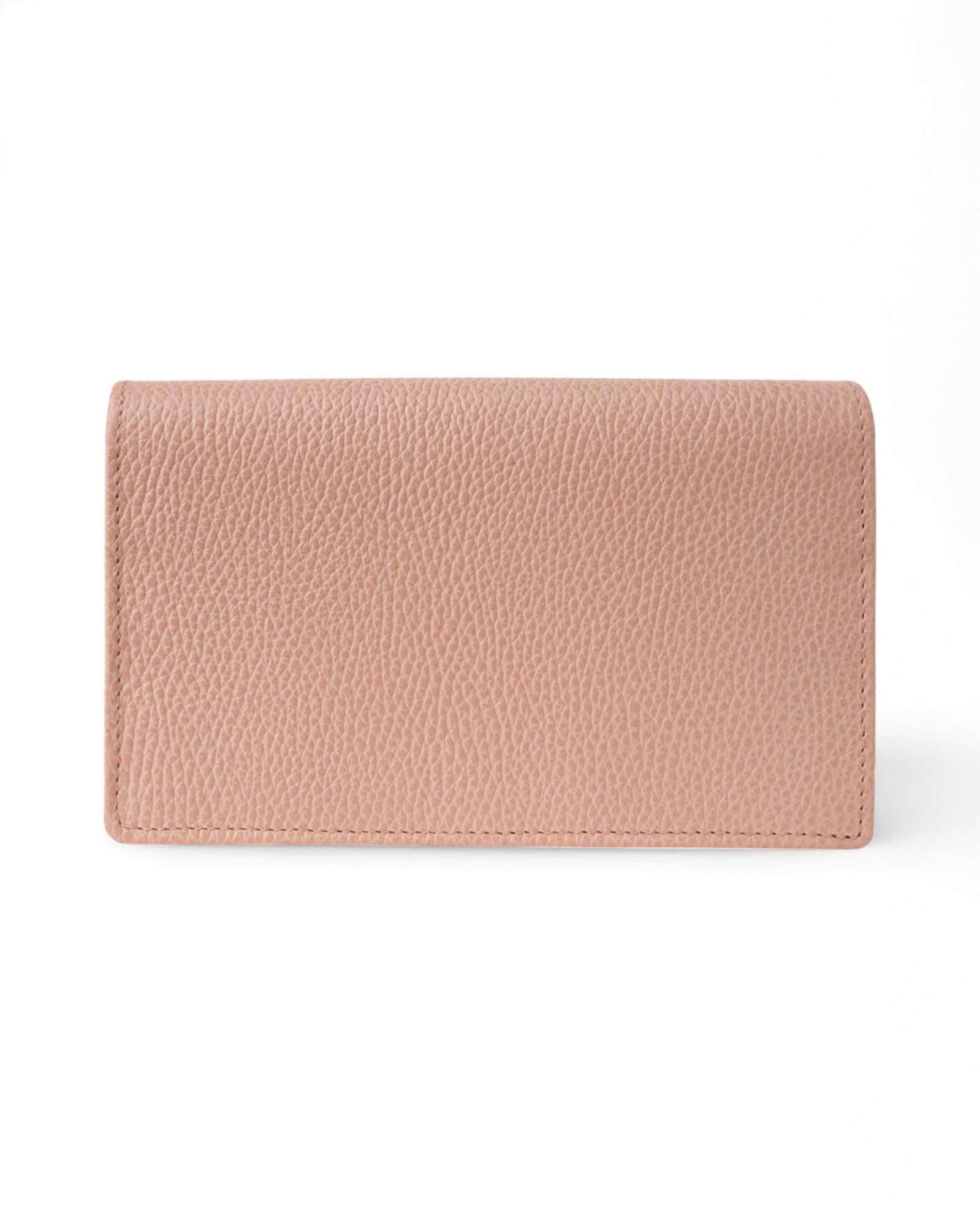 Beige Gucci Wallet On Chain GG Marmont Pink For Sale