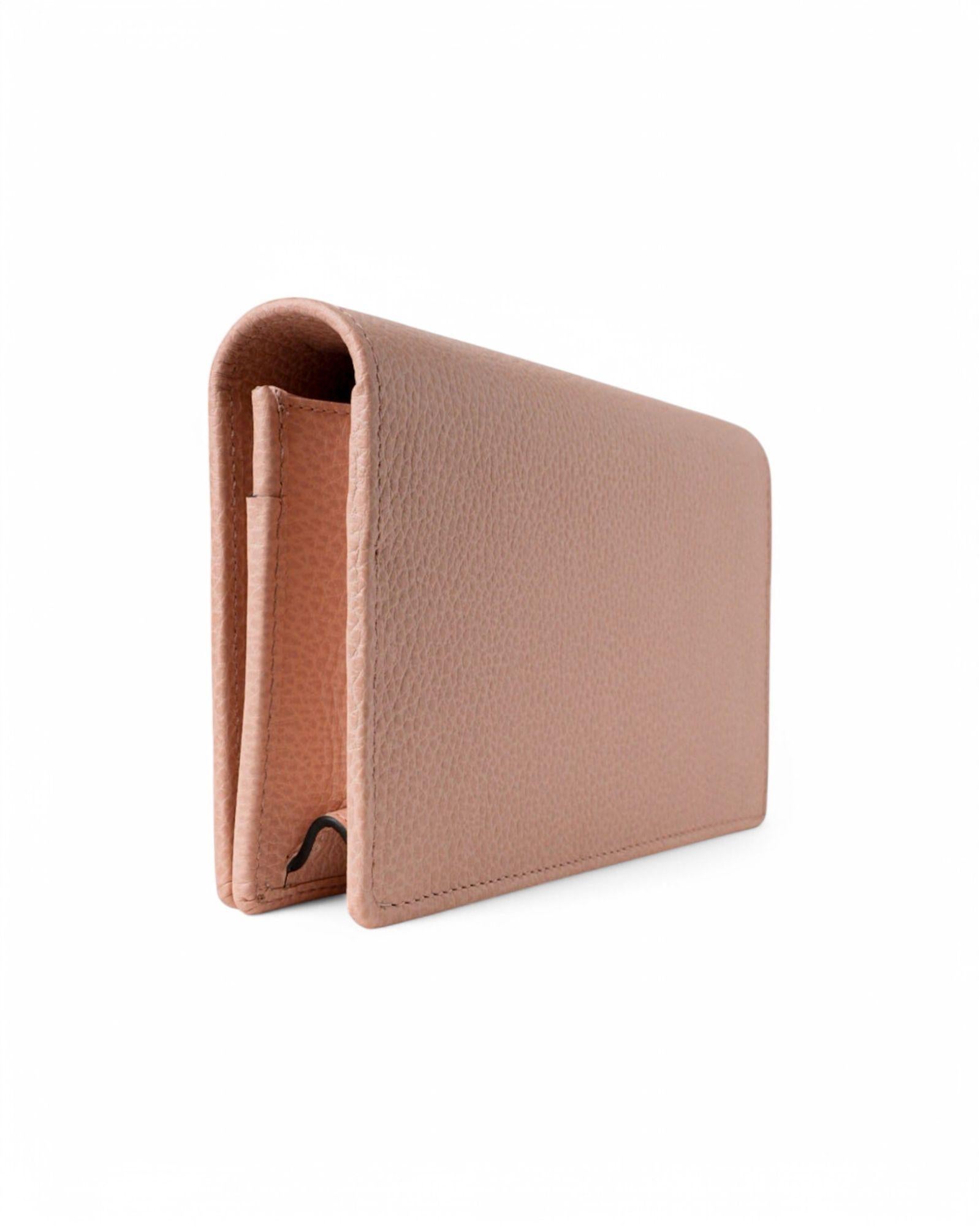 Gucci Wallet On Chain GG Marmont Pink For Sale 1