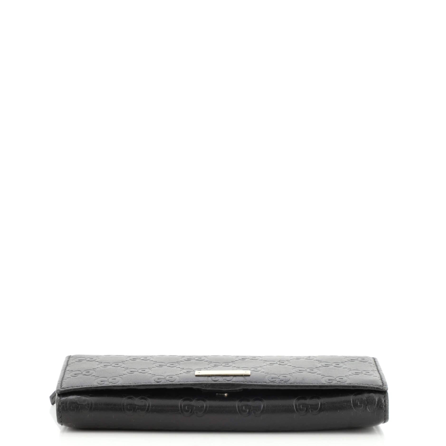 Gucci Wallet on Chain Guccissima Leather In Good Condition In NY, NY