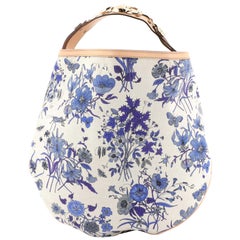 Gucci Wave Hobo Flora Canvas