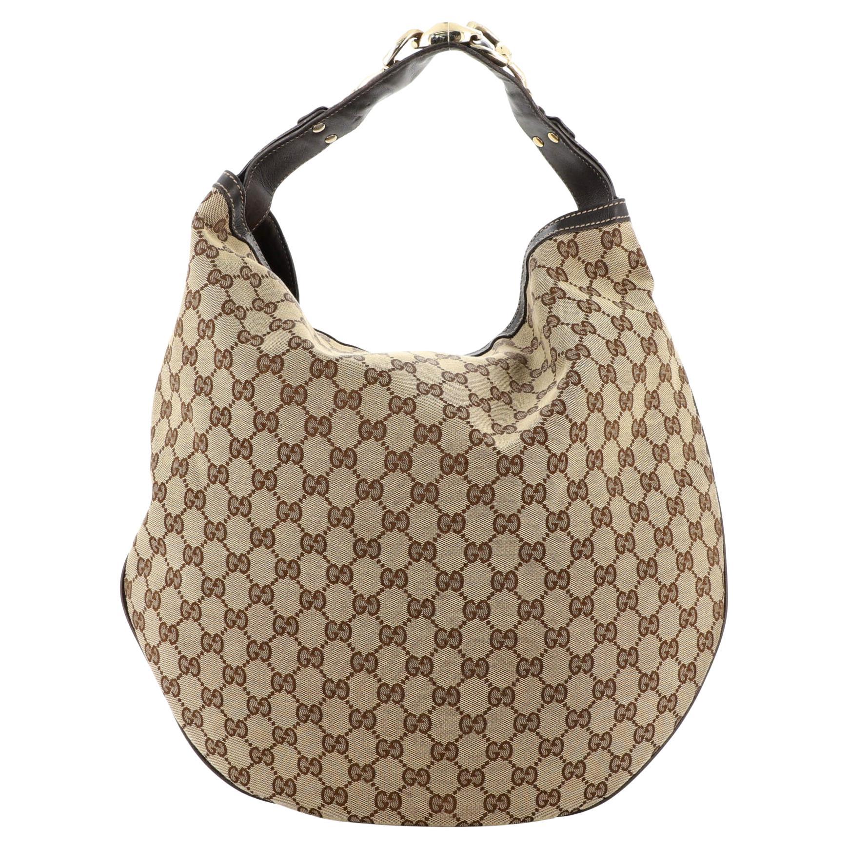 Gucci Wave Hobo GG Canvas