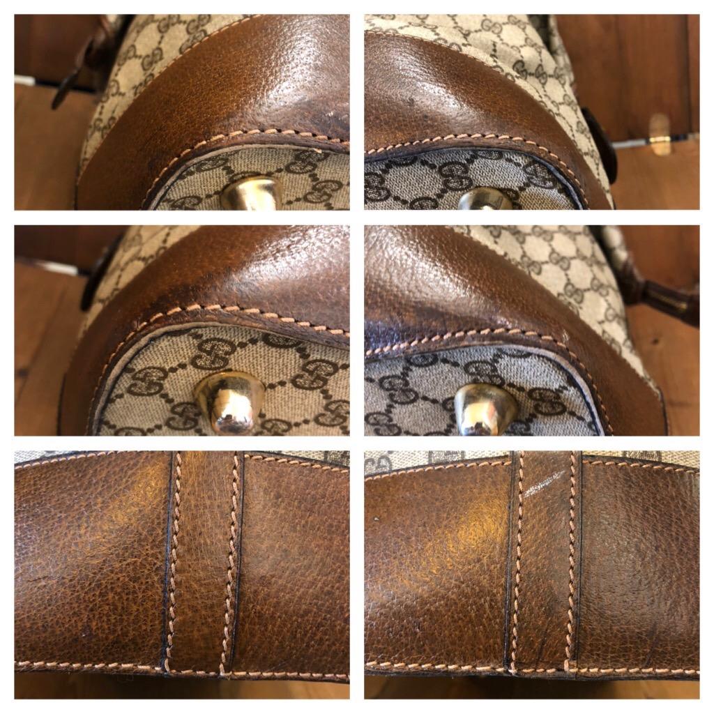 brown gucci duffle bag