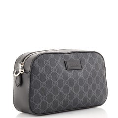 Gucci Web Camera Shoulder Bag GG Coated Canvas Small